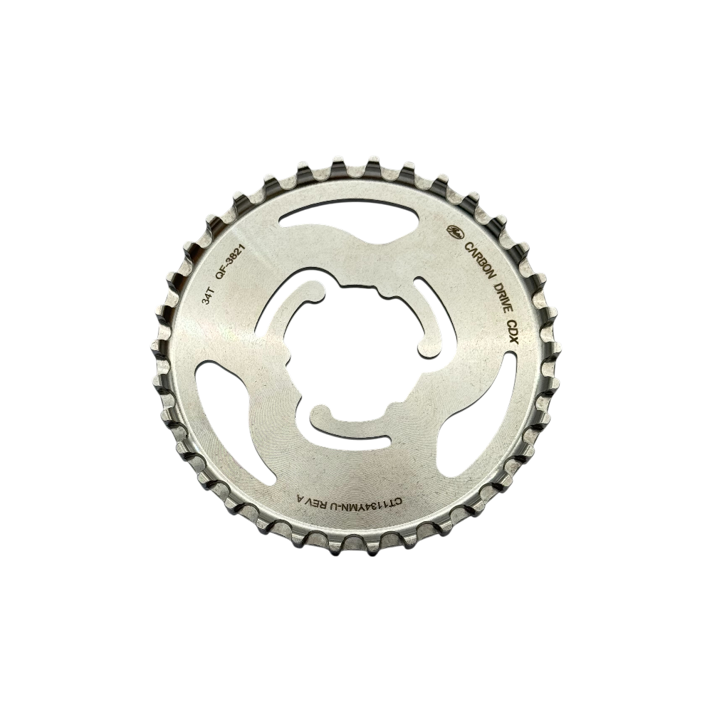 Gates -  Gates CDX Shimano Nexus 5 Gang Riemenscheibe CT1134YMN-U 34 T Zähne - Bikers Base BMX