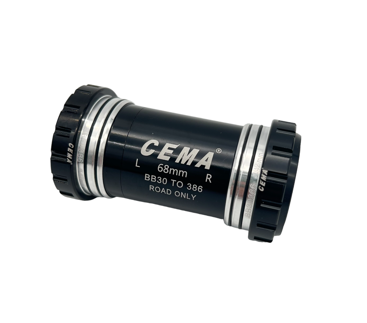 CEMA Ceramic Innenlager BB30 68mm to 386 / Rotor 39mm Road Only Keramik - Bikers Base