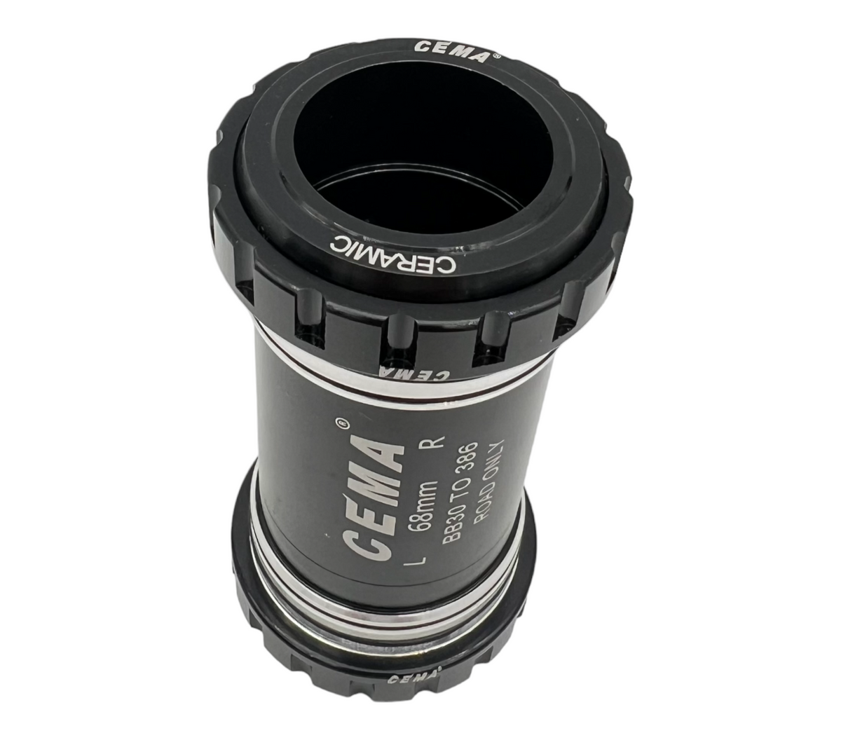 CEMA Ceramic Innenlager BB30 68mm to 386 / Rotor 39mm Road Only Keramik - Bikers Base