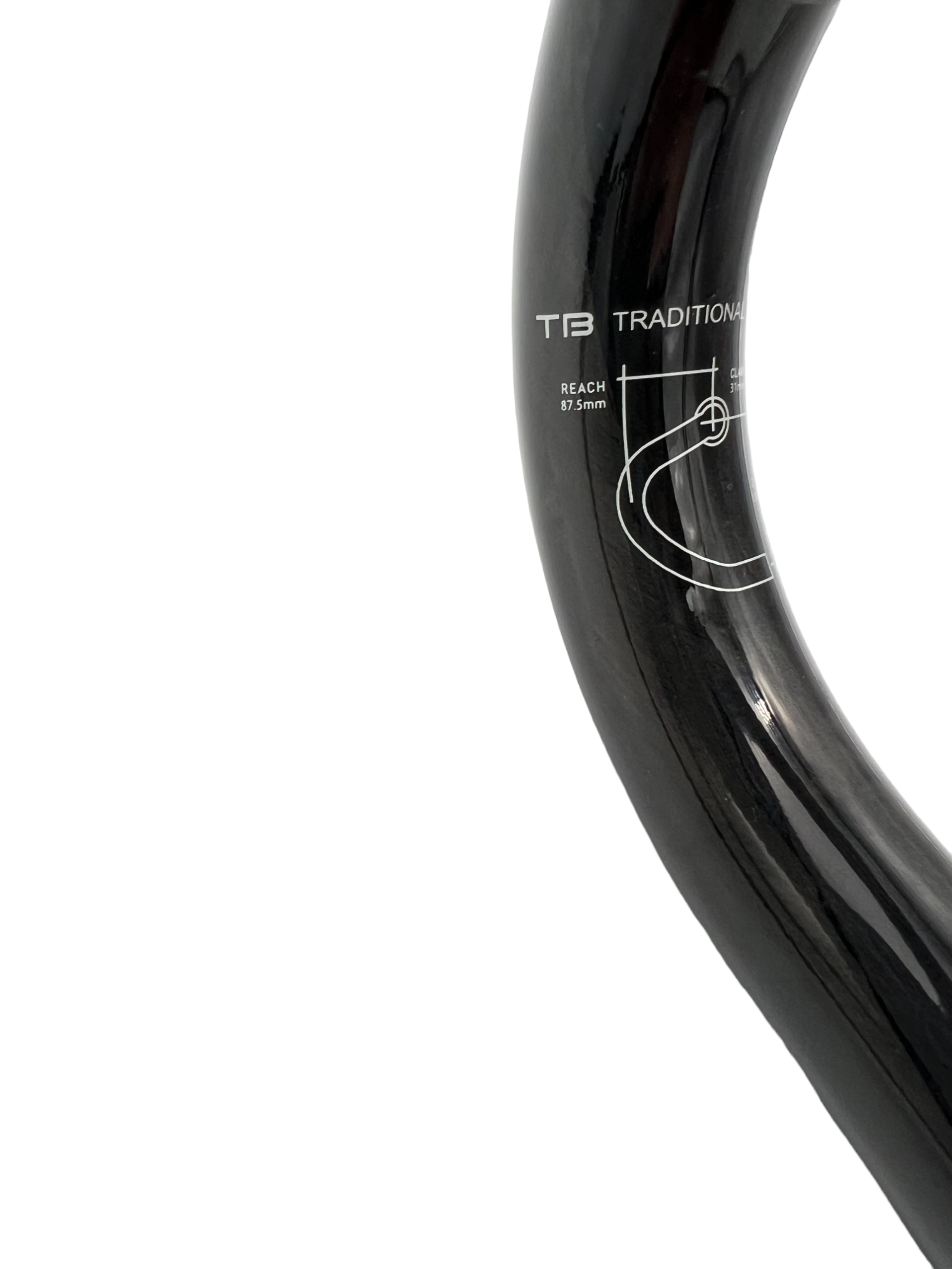 Zipp Lenker SL-TB Traditional Bend 46cm Rennrad Carbon Lenker Road 31,8 - Bikers Base