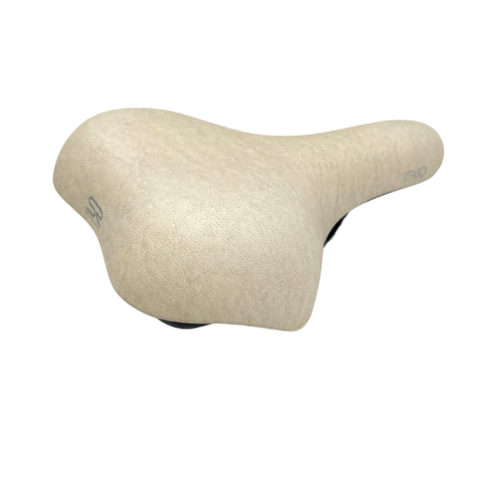SELLE ROYAL Sattel in Creme Weiß Classic Touring Fahrradsattel Retro Unisex - Bikers Base