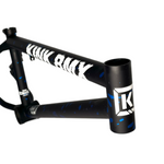 Kink Curb BMX Rahmen 20 Zoll mit 20" Oberrohr Schwarz Blood Blue (8372246118664)