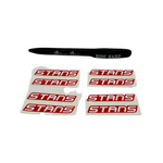 stans no tubes Aufkleber Logo Sticker Set 8 Stück (8382303240456)