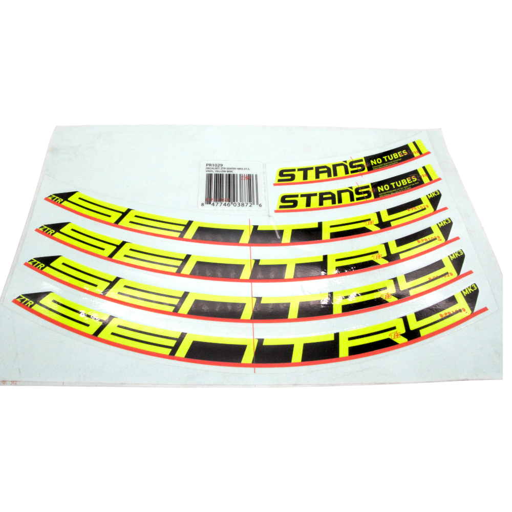 Stan's NoTubes Sticker ZTR Sentry MK3 27.5" Laufradsatz - Bikers Base