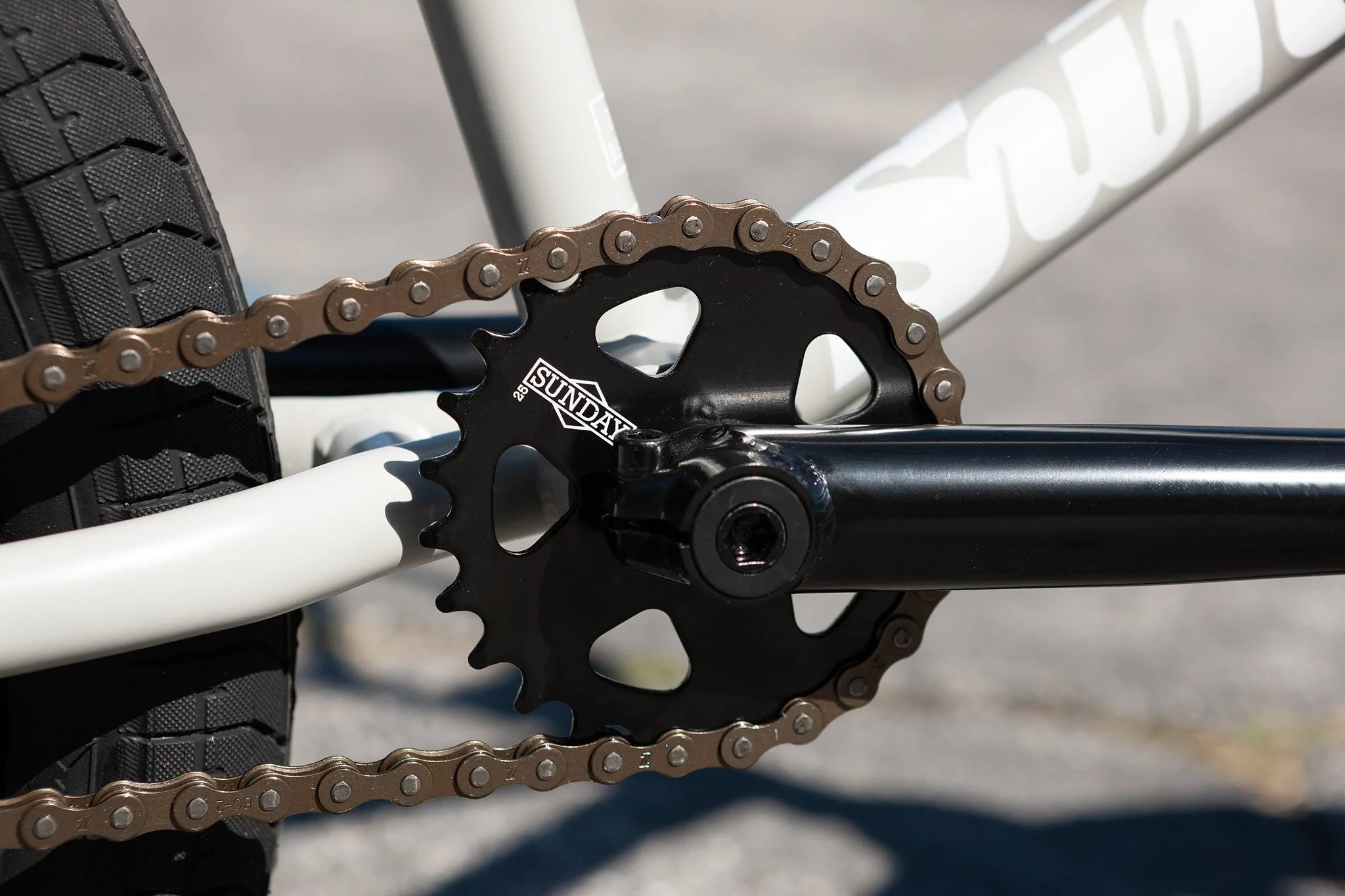 Sunday Forecaster Raiford Freecoaster BMX Rad 21" schwarz grau - Bikers Base