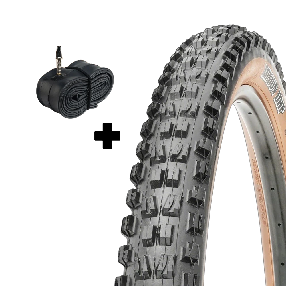 Maxxis Minion DHF 27.5 × 2.30 TR Tanwall Folding Tire + WTB Tube