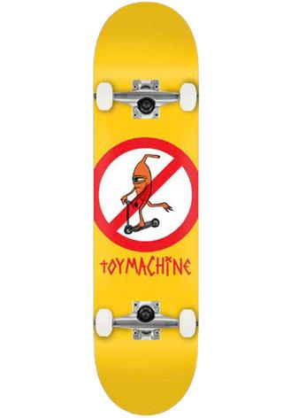 Toy Machine No Scooter Full Skateboard - Komplett Profi Skate Board 8" - Bikers Base