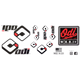 Odi BMX Sticker Set Aufkleber Set 10st.