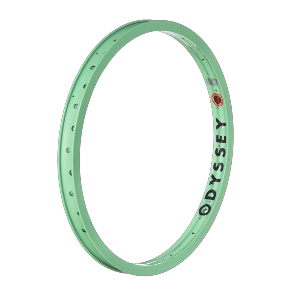 Odyssey Hazard Lite 20 inch BMX Rim Black Chrome Red Blue