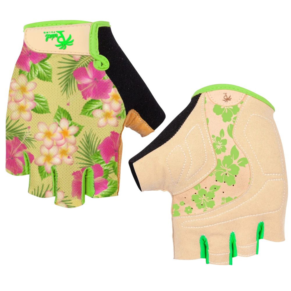 Pedal Palms Aloha Fahrradhandschuhe Kurzfinger