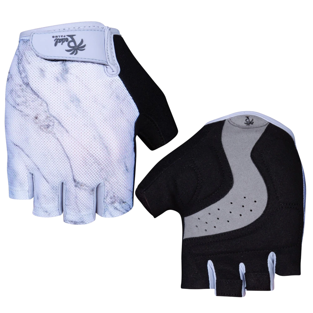 Pedal Palms Marble Fahrradhandschuhe Kurzfinger
