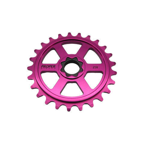 Proper Bike sprocket SplineDrive BMX Kettenblatt Lila / 19mm / 25z (8438600827144)