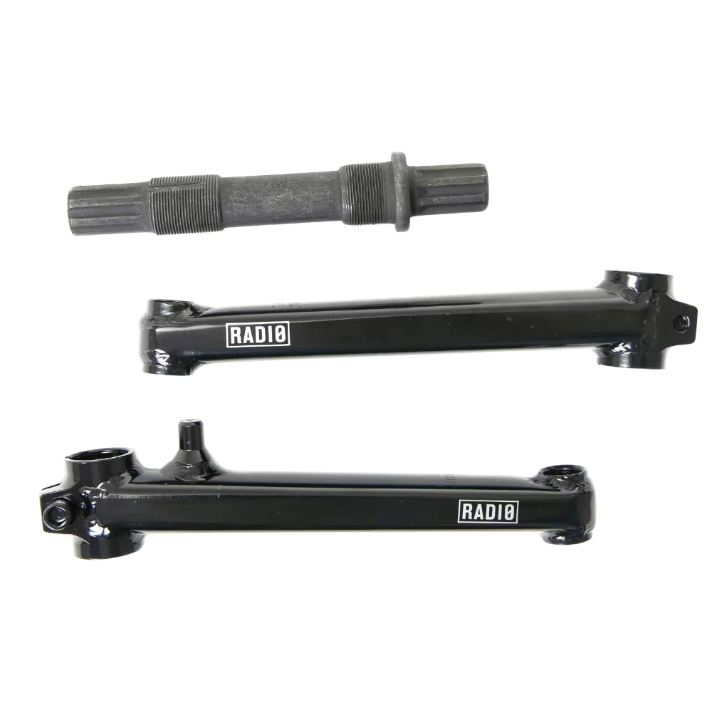 Radio BMX Kurbel Rookie 3-teilig 175 mm inkl. US BB