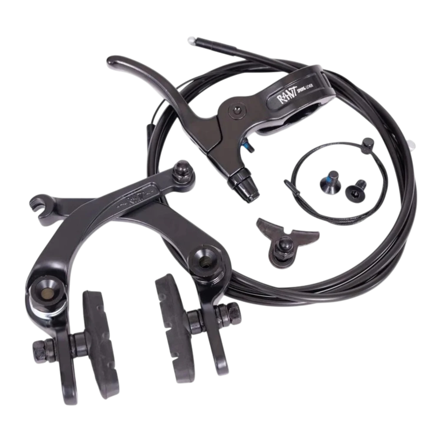 Rant Spring Brake 2 BMX Bremse Set U-Brake Kabel, Hebel rechts hinten