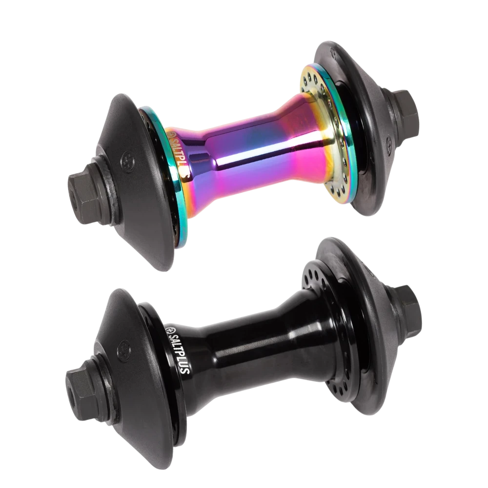 Salt Trapez BMX front wheel hub including hub guards