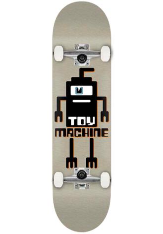 Toy-Machine Sect Binary Black Skateboard Kinder - Komplett Profi Board 7.75" - Bikers Base