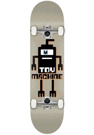 Toy-Machine Sect Binary Black Skateboards - Complete Profi Board 7.75