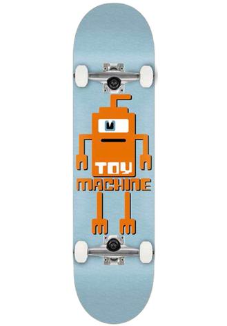 Toy-Machine Sect Binary Orange Skateboard - Complete Profi Board 8" (8377883099400)