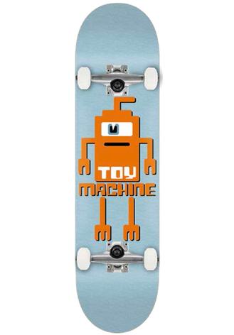 Toy-Machine Sect Binary Orange Skateboard - Complete Profi Board 8