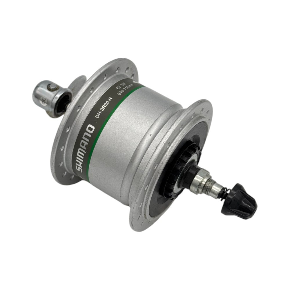 Shimano Nabendynamo DH-3R30-H 6V 3W 9x100mm Rollerbrake - Bikers Base