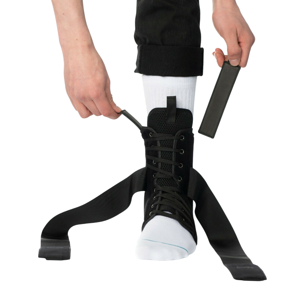 Space Brace -  Space Brace BMX Knöchelschoner 2.0 inkl. Whip - Bikers Base BMX