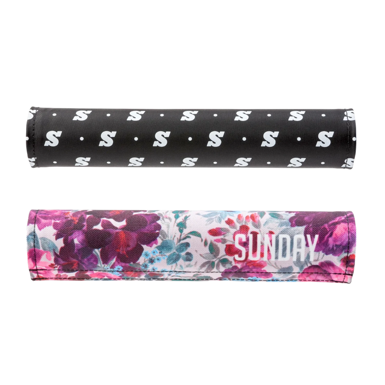 Sunday BMX Lenker-Polster REFLECTIVE S / Wallflower v2 wendbar