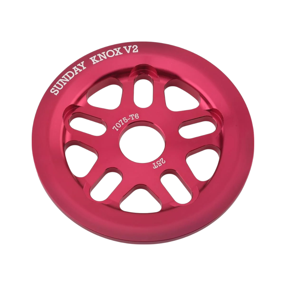 Sunday -  Sunday Knox V2 Street BMX Kettenblatt mit Grindguard 28T - Bikers Base BMX