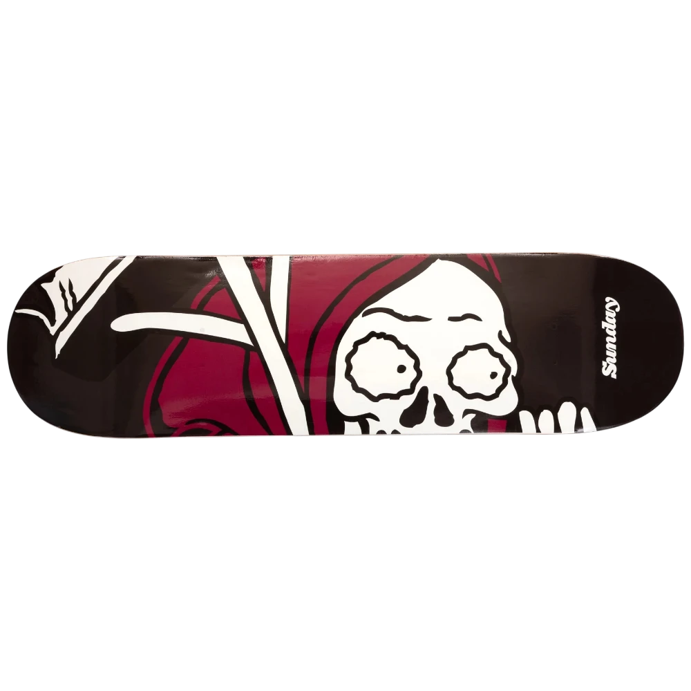 Sunday Creepy Sweeper Limited Edition Skateboard Deck 8.5"