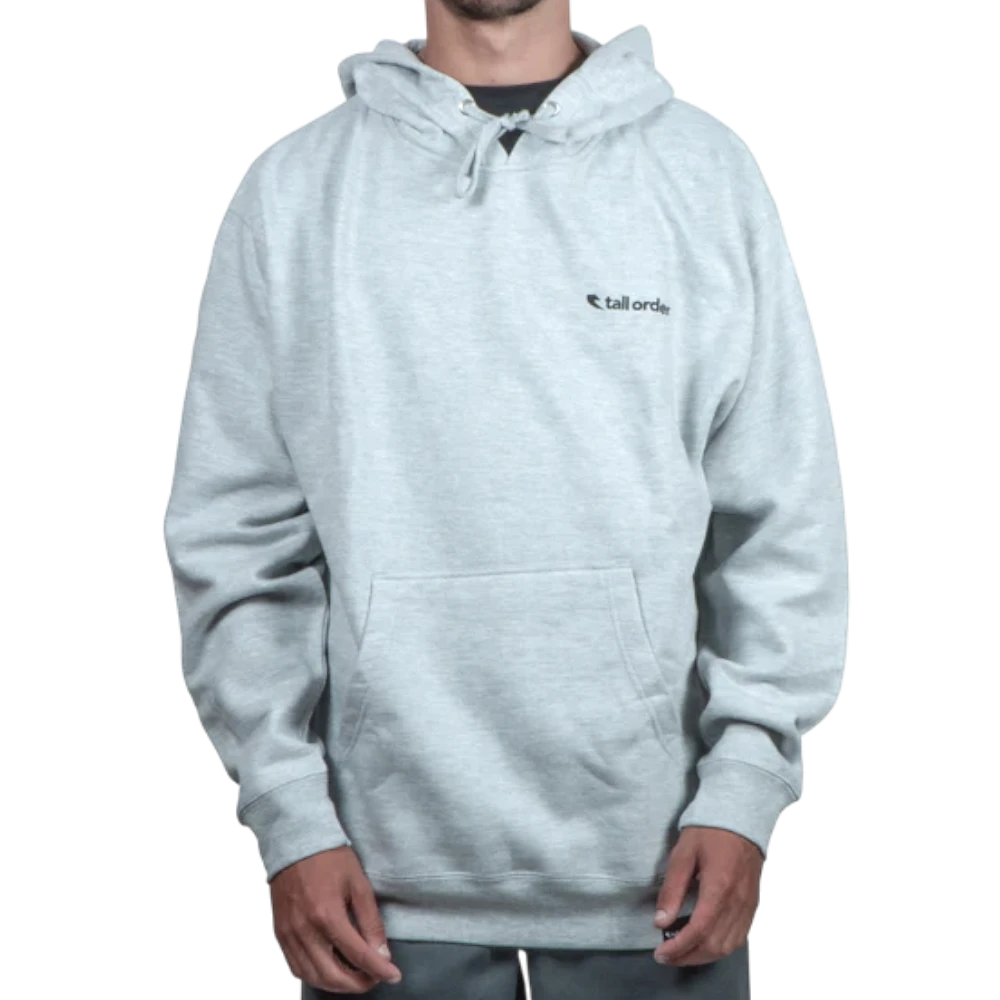 Tall Order BMX Small Logo Hoodie Pullover Grau