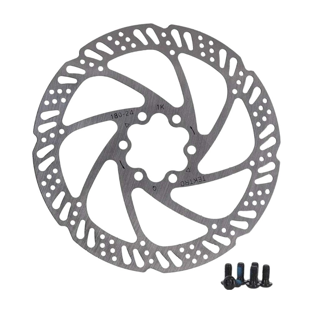 Tektro -  Tektro 180mm  6 Loch Bremsscheibe + Schrauben passt auch Sram Shimano - Bikers Base BMX