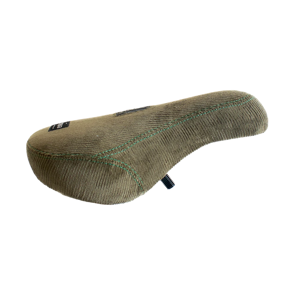 Tempered Goods BMX Pivotal Sattel 70's Corduroy Green