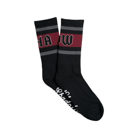 The Shadow Conspiracy Benighted Crew  Socken Schwarz/Rot (9464820564232)