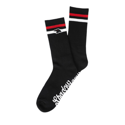 The Shadow Conspiracy Finest Crew BMX Socken Schwarz/Rot (9464825938184)