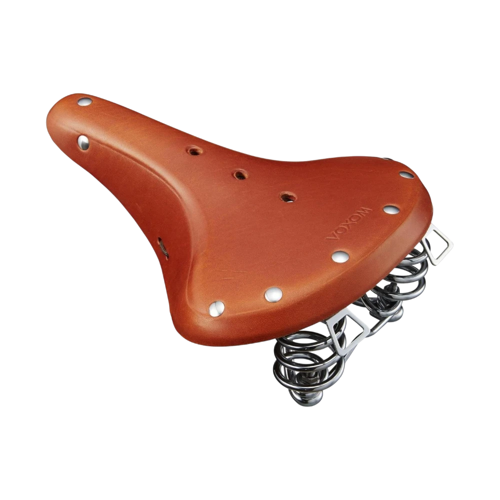 Voxom Fahrradsattel SA11 City Leder braun
