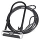 XLC U-Lock Security Level 8 U-lock 115x230mm + 120cm loop cable