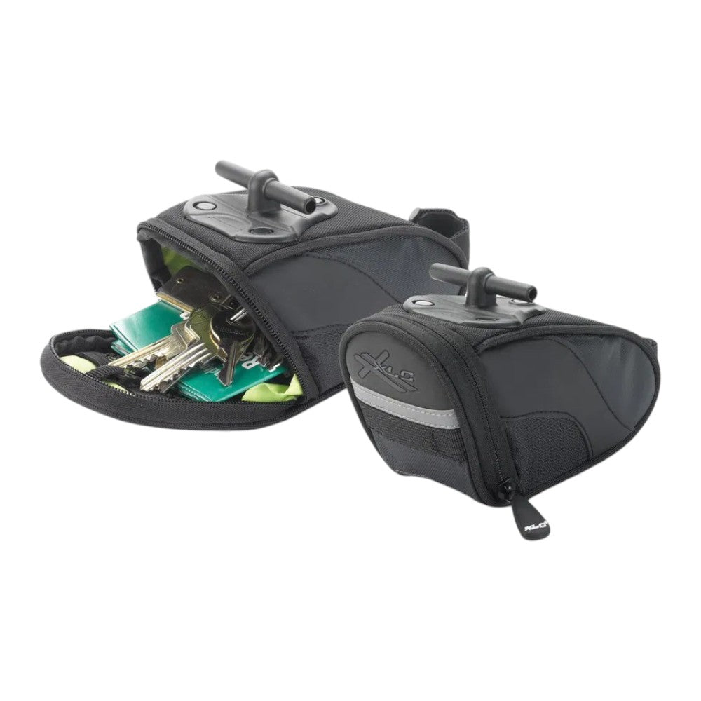 XLC Satteltasche BA-S44 schwarz/anthrazit 17x8x11cm 0,60 ltr bike packing - Bikers Base