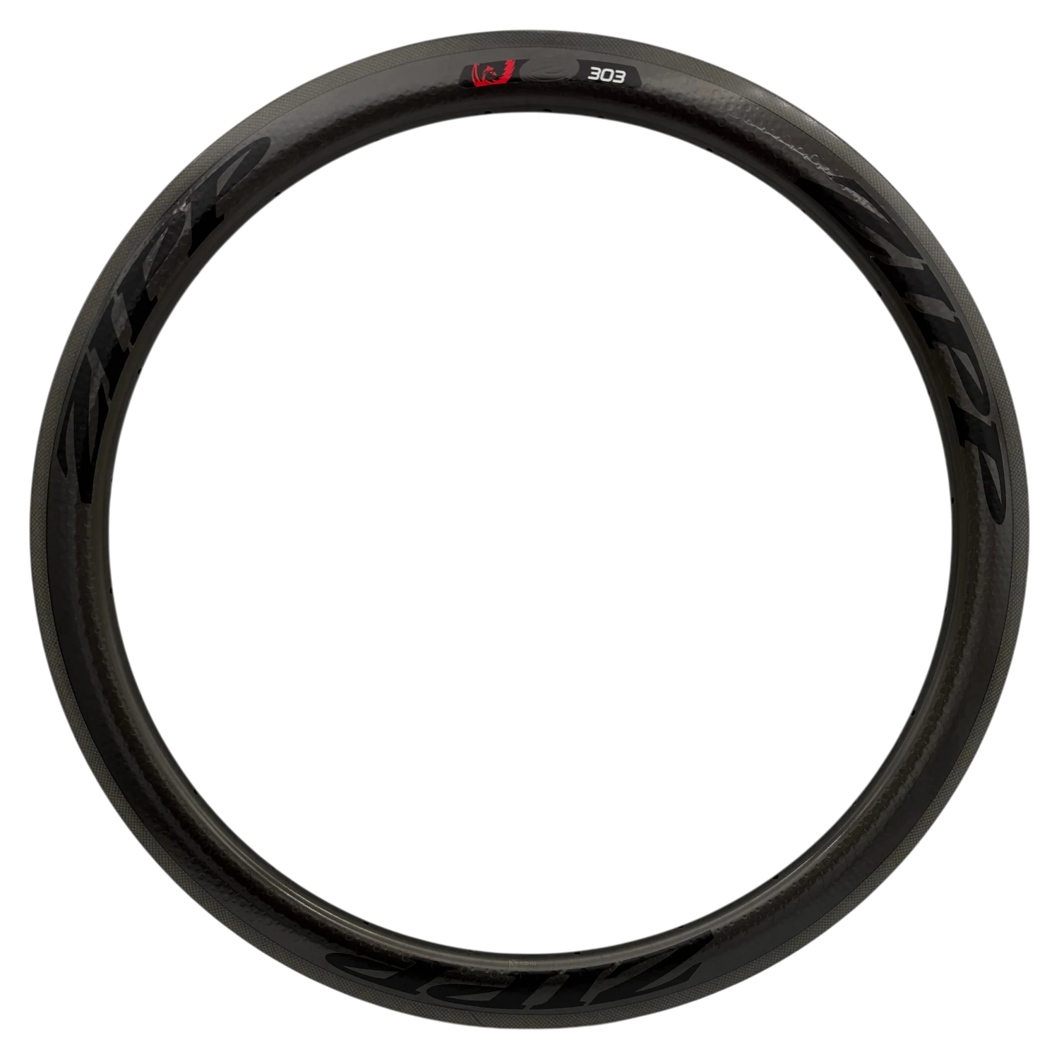 Zipp 303 Carbon Ersatzfelge 24 Loch 700C 28" All Black