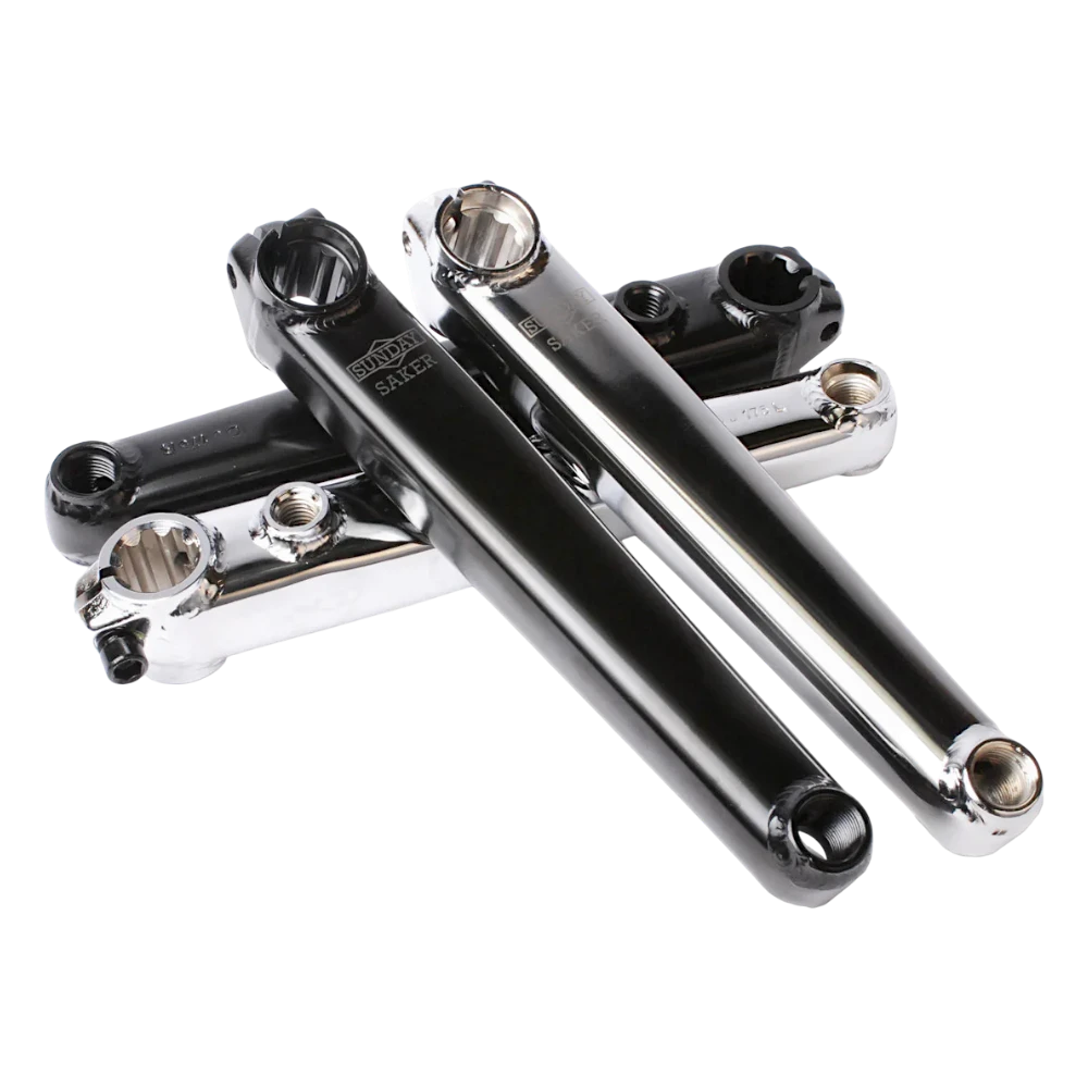 Sunday Saker BMX Kurbel inkl. 19mm Mid BB Tretlager