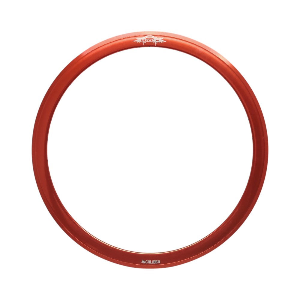 Halo Caliber38 Colour 700c Felge 28" 32H Rot/Orange Singlespeed Rennrad - Bikers Base