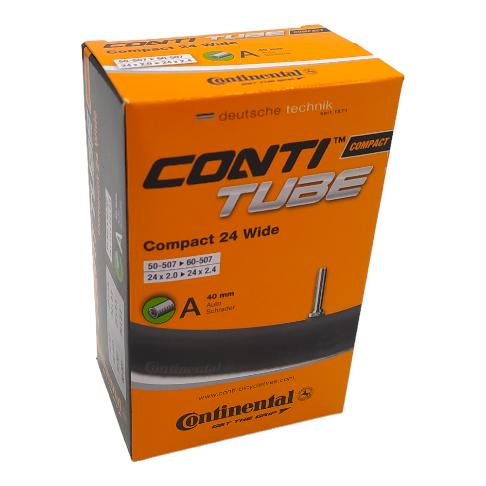 2x Continental Schlauch Compact 24" Wide 50/60-507 - Bikers Base