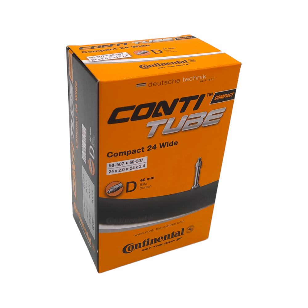 2x Continental Schlauch Compact 24" Wide 50/60-507 - Bikers Base