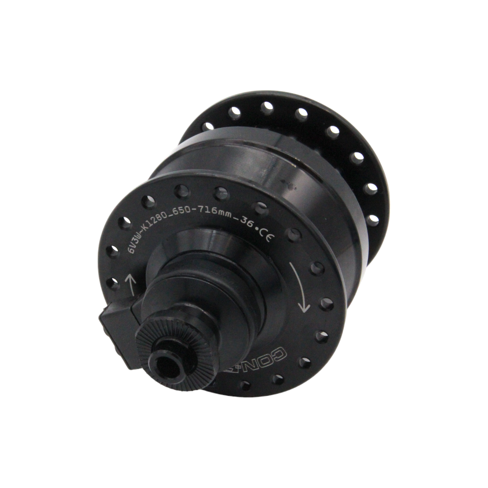 Contec Nabendynamo Powerhouse 3 schwarz 36Loch V-Brake - Bikers Base