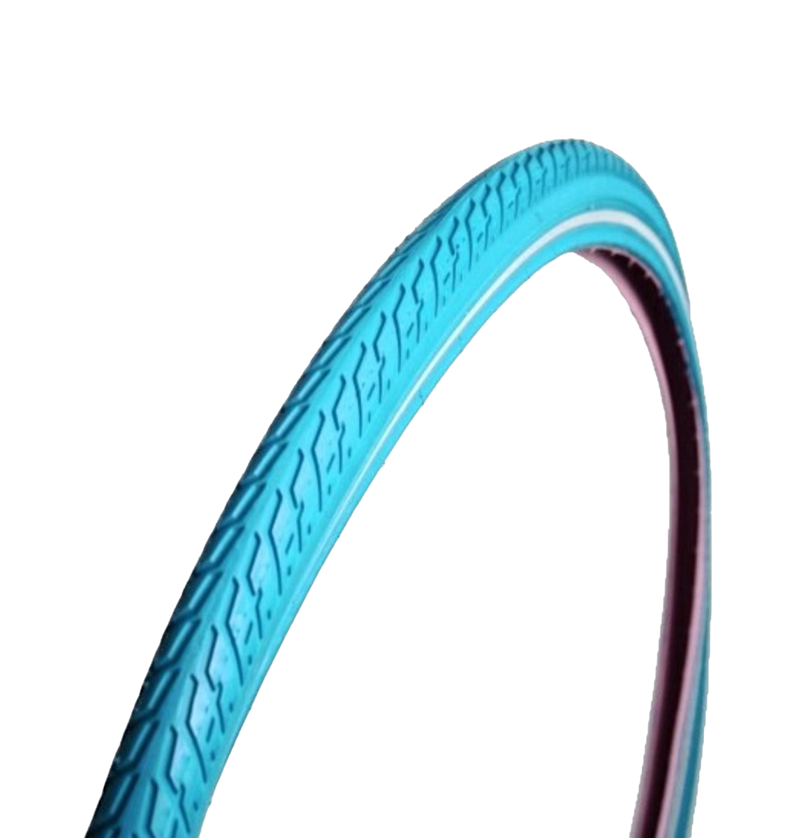 Fahrrad Reifen 28x1 1/2 Zoll Blau Reflex 700x38B CityBike Hollandrad - Bikers Base