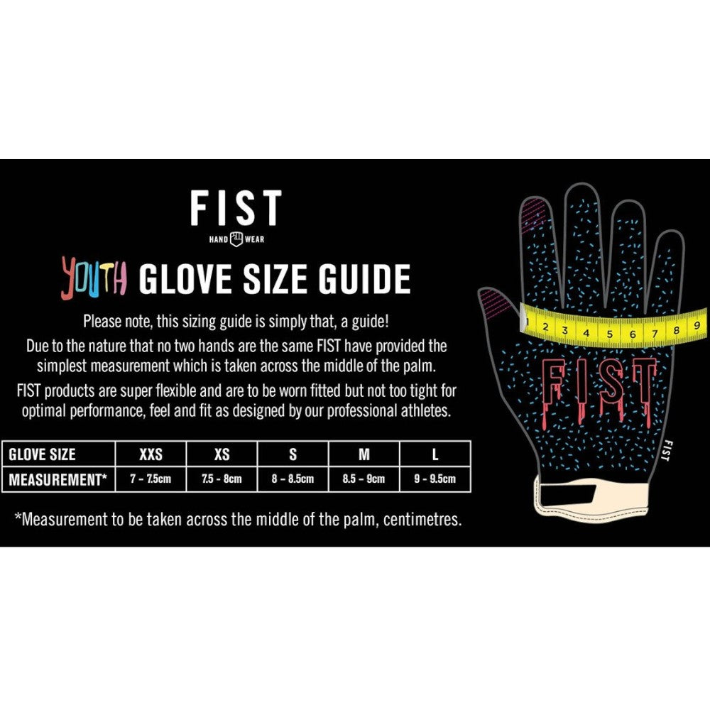 FIST BMX / Dirt Handschuhe Überraschung XXS / XS / S / M / L / XL / XXL - Bikers Base