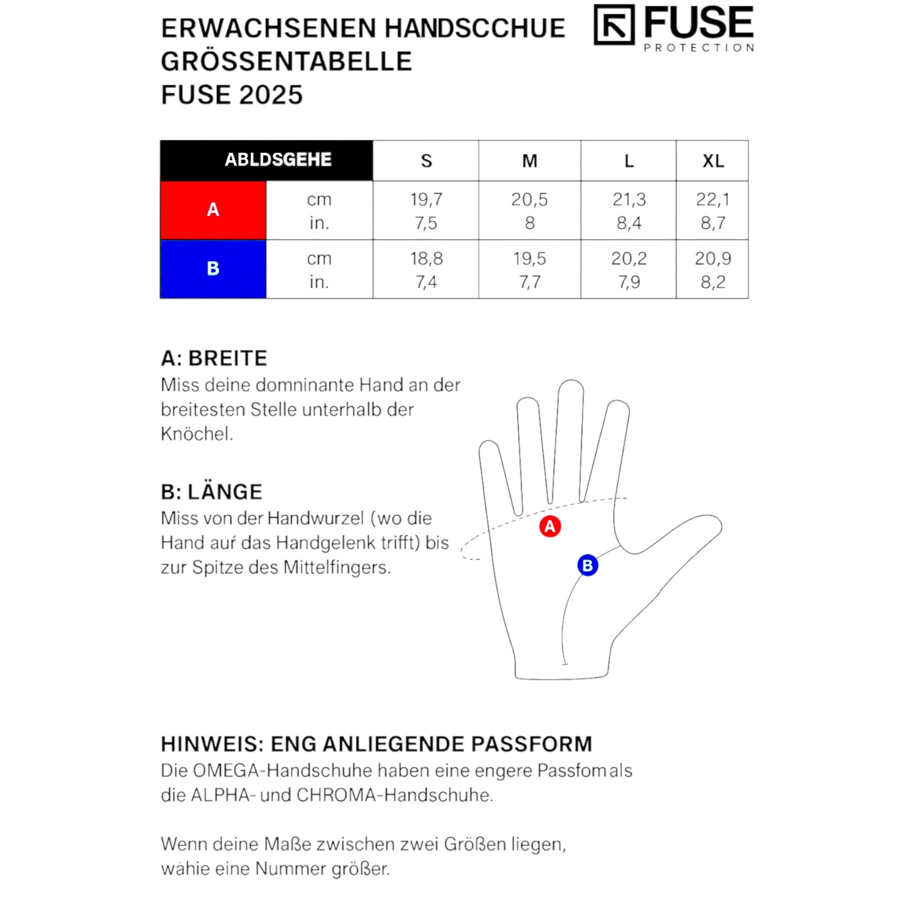 Fuse -  Fuse Stealth BMX Handschuhe - Bikers Base BMX