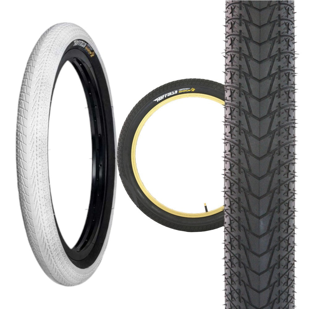 Hoffman MAGNUM BMX Reifen Weiß / Schwarz