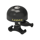 Lezyne Brass Bell Fahrradklingel Schwarz Gold Ø25,4 Ø31,8 (8593954406664)