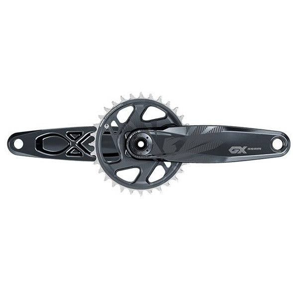 SRAM KURBELSATZ GX EAGLE DUB FAT4 Kurbelgarnitur 1x12 30 Zähne - Bikers Base