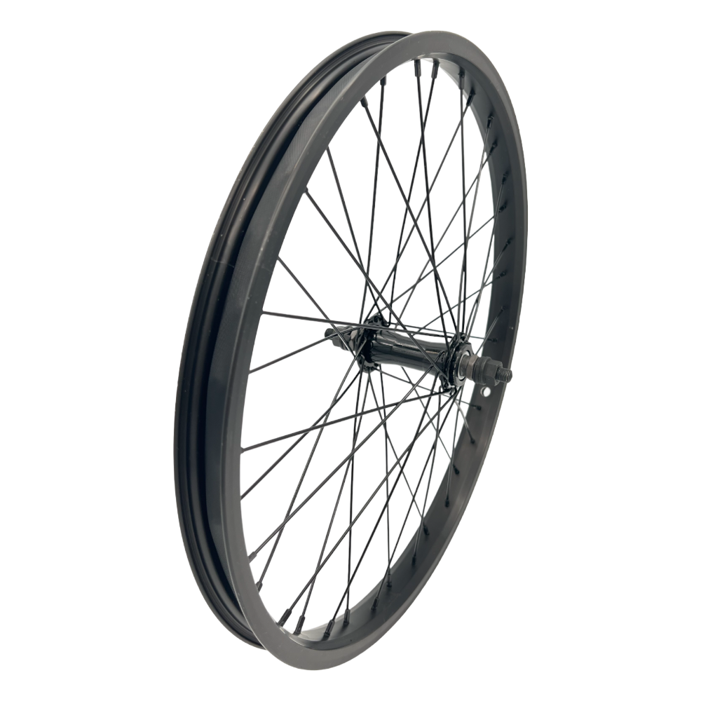 Stranger 18 Zoll BMX Vorderrad 36 Speichen schwarz - Bikers Base
