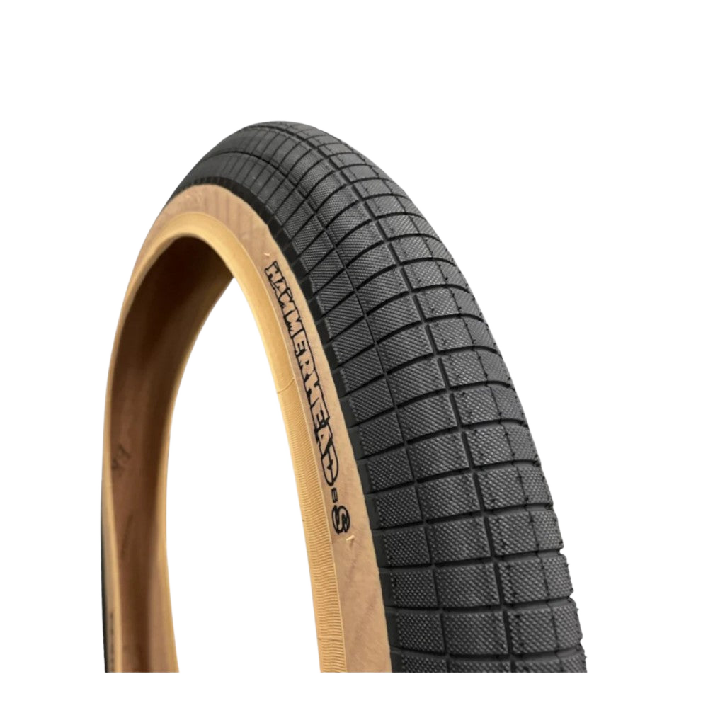 Demolition HAMMERHEAD -S Street BMX Reifen Weiß Mike Hucker Clark signature - Bikers Base